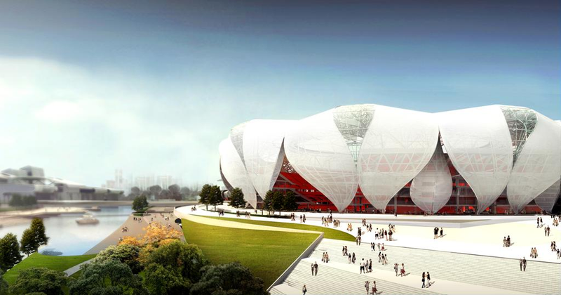 Illustration for article titled Flower-Shaped Buildings Turn Cities Into Artificial Gardens